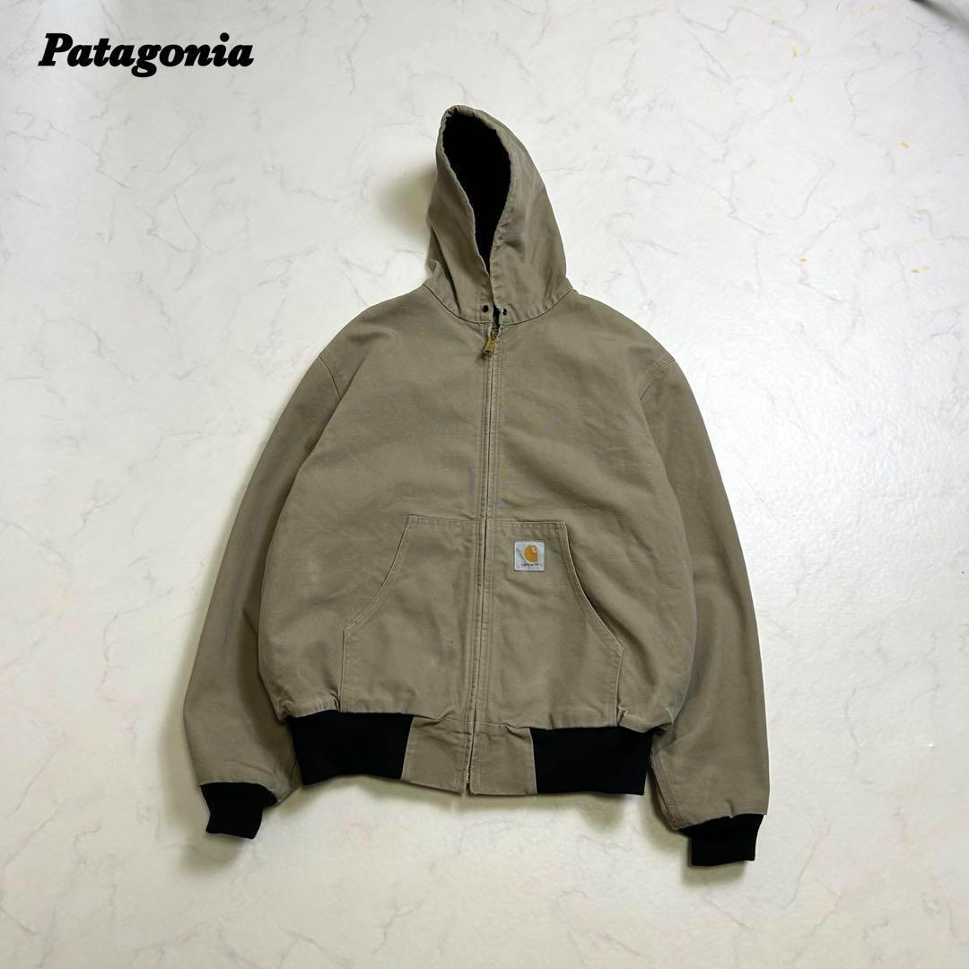 希少色】USA製 星タグ カーハート アクティブジャケット グレー系