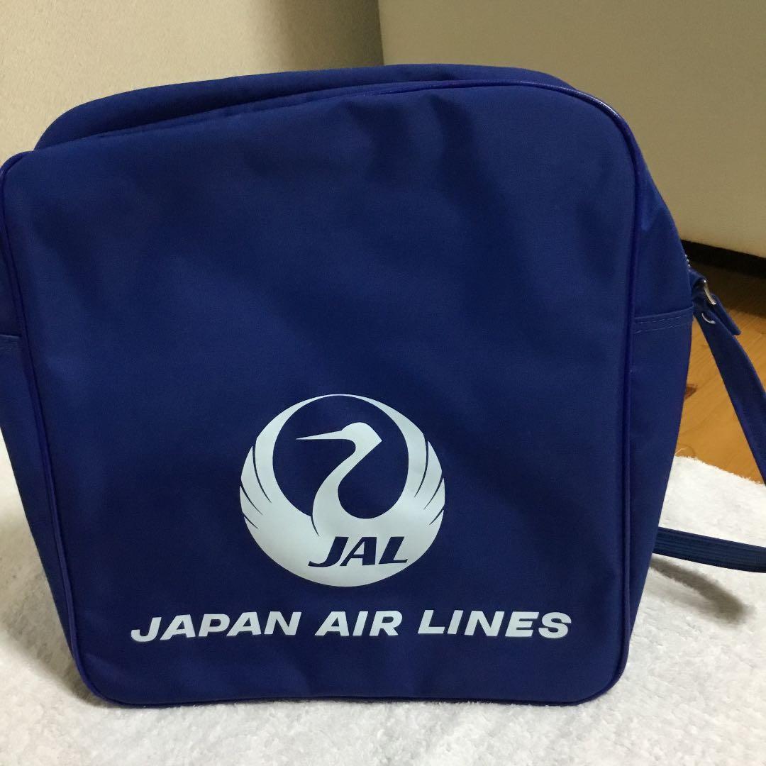 JALバッグ　ハワイ就航50周年記念復刻フライトバッグ　レア！日航挨拶文付き