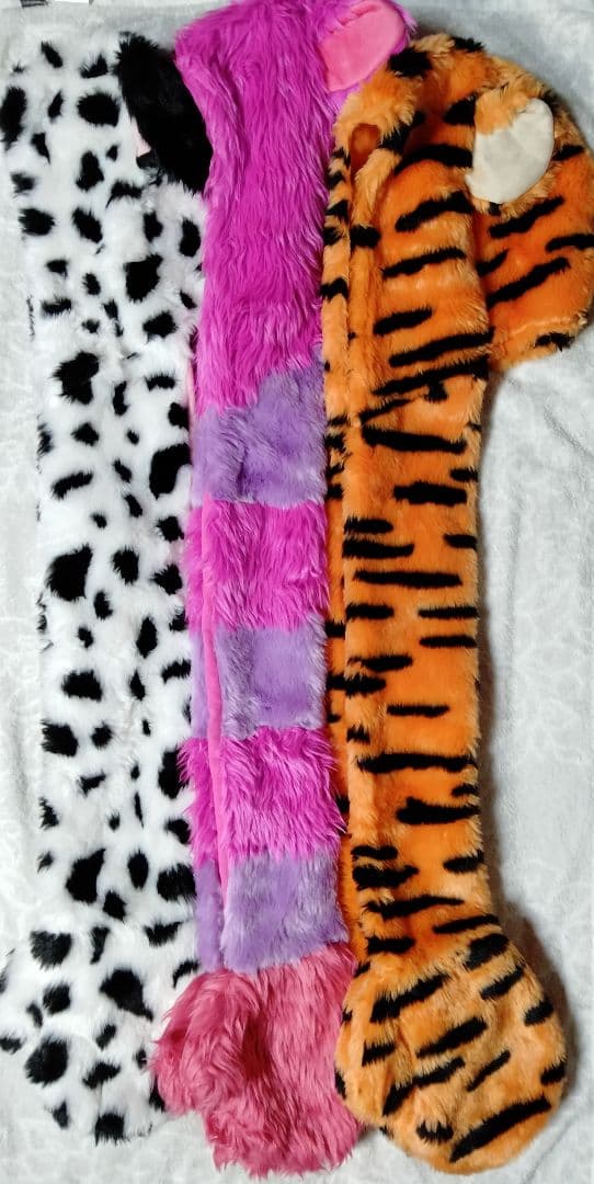 ディズニー ファンキャップマフラー チェシャ猫ティガー101匹わん