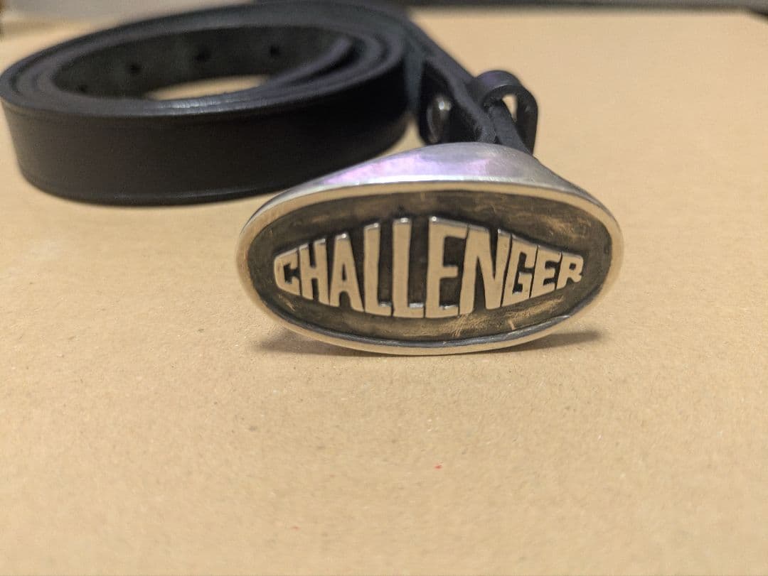 CHALLENGER - LEATHER BELT　黒　長瀬智也　中古品 工場 直営 店ファッション - CHALLENGER - LEATHER BELT 黒 長瀬智也