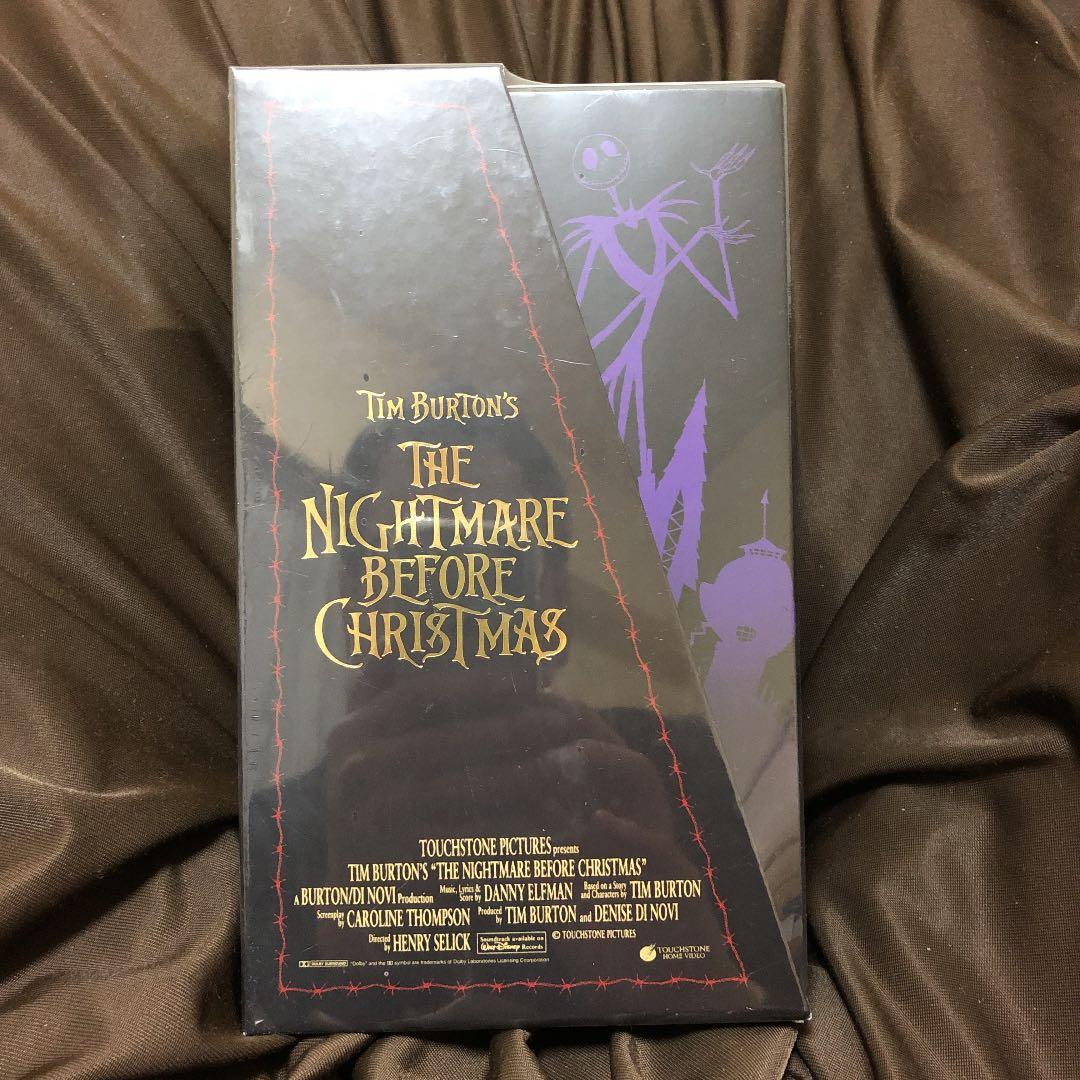 ナイトメア・ビフォア・クリスマス スペシャル限定BOX VHS 限定フィギュア