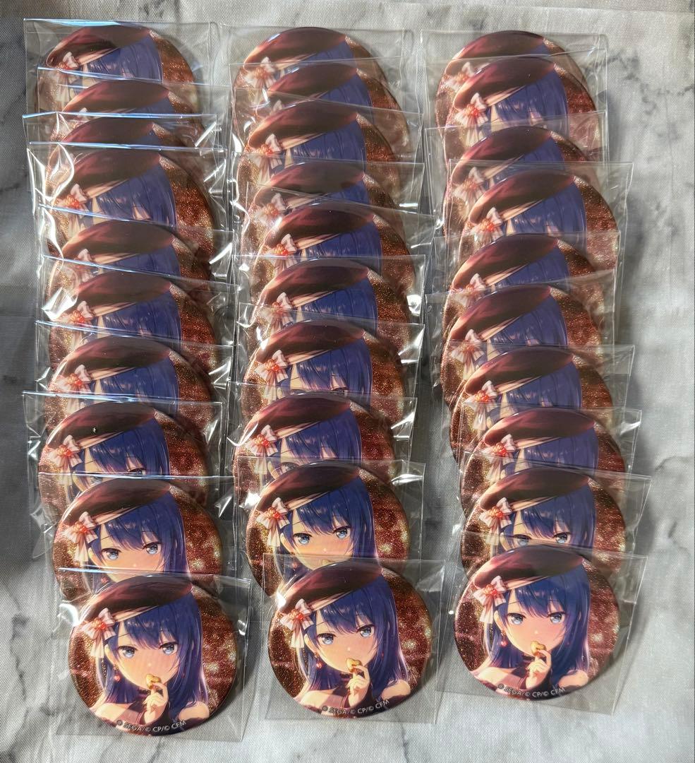 プロセカ 桐谷遥 グリッター缶バッジ バレンタイン 40B - メルカリ