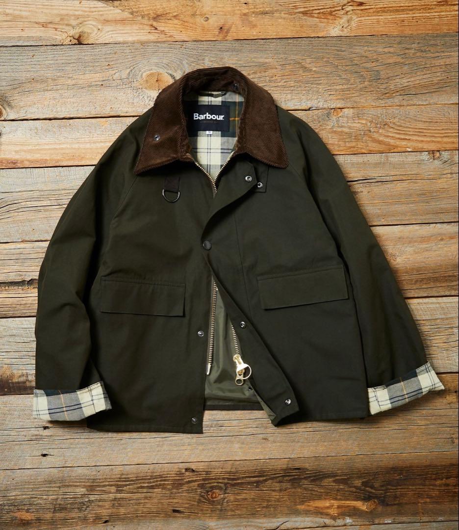 Barbour ダークグリーン ミリタリージャケット Sサイズ 新品 中古・古着通販】Barbour (バブアー) ジャケット ダークグリーン