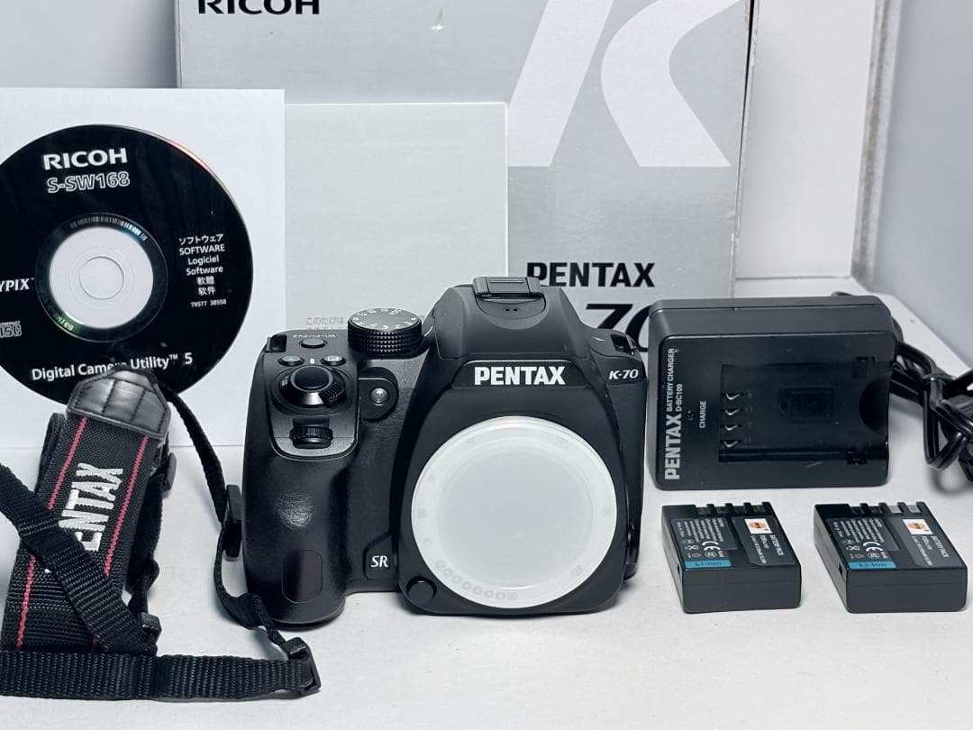 僅か3402ショット 元箱付き ペンタックス K-70 ボディ ブラック 僅か3402ショット 元箱付き ペンタックス K-70 ボディ ブラック｜Yahoo
