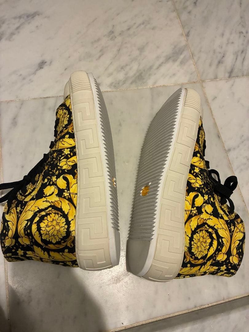 ヴェルサーチ バロッコ ハイカットスニーカー 42 今週限定価格 - メルカリ