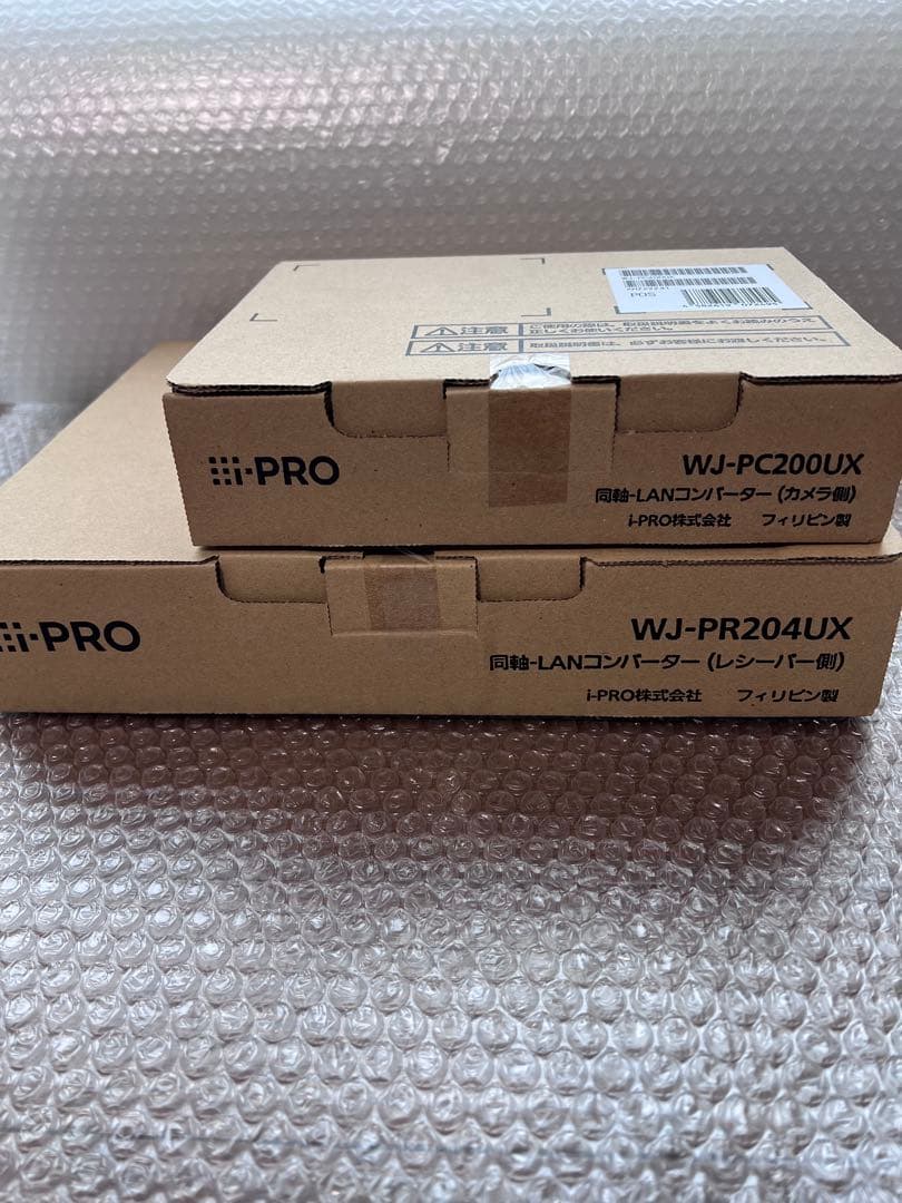 新品未使用】i-PRO 同軸LANコンバーターセット - メルカリ