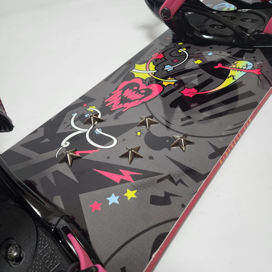 HEAD SPARKLE 142cm レディース スノーボード セット - メルカリ