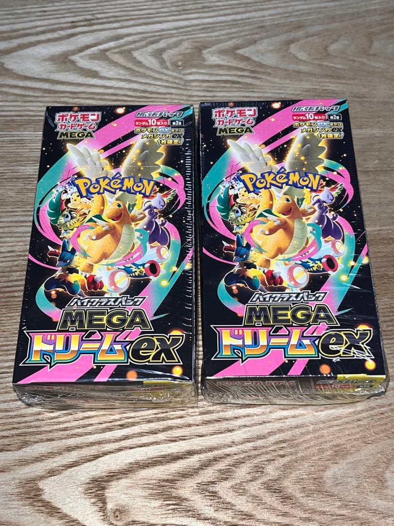 メガドリームexシュリンク付き2BOX - メルカリ