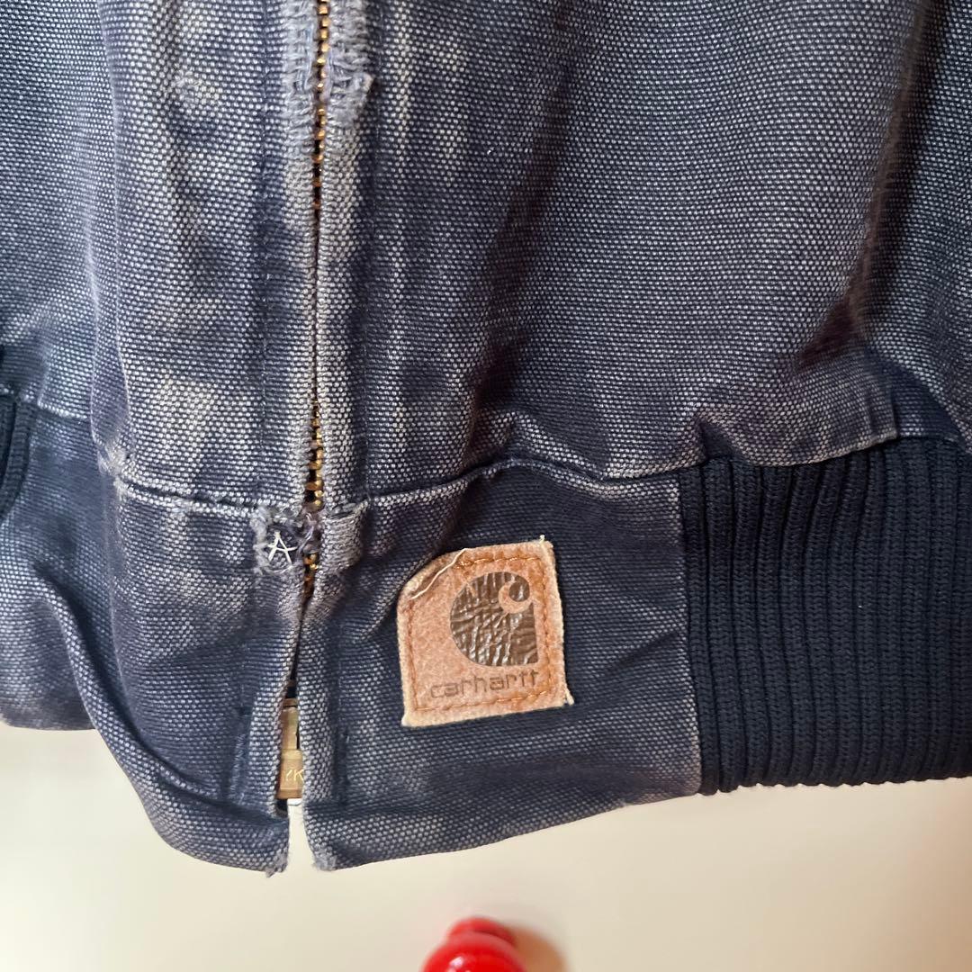 Carhartt ダークブルー ジャケット - メルカリ