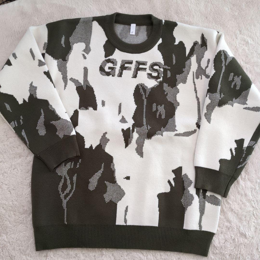 GOLF FREAKS　カモフラニット GFFS Camo Knit Sweatshirt – GOLF FREAKS STORE