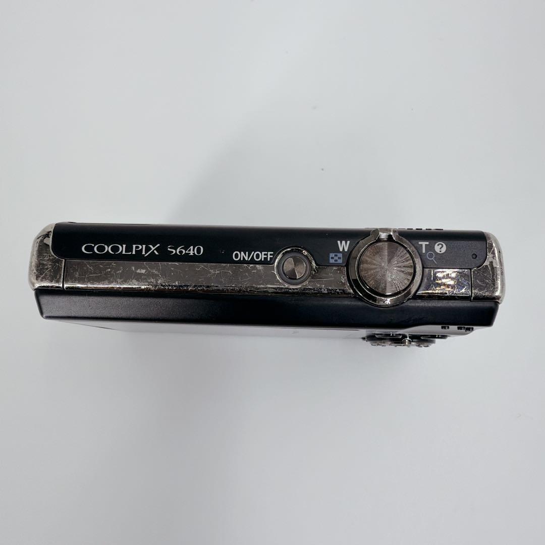 付属品有り】Nikon COOLPIX S640 ブラック 887