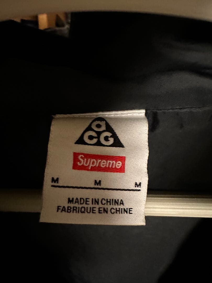 ジャケット・アウター Supreme Nike ACG Denim Pullover \"Black\"