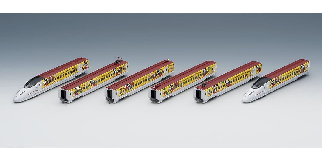 TOMIX 限定800系(WakuWakuTrip MICKEY)6両セット