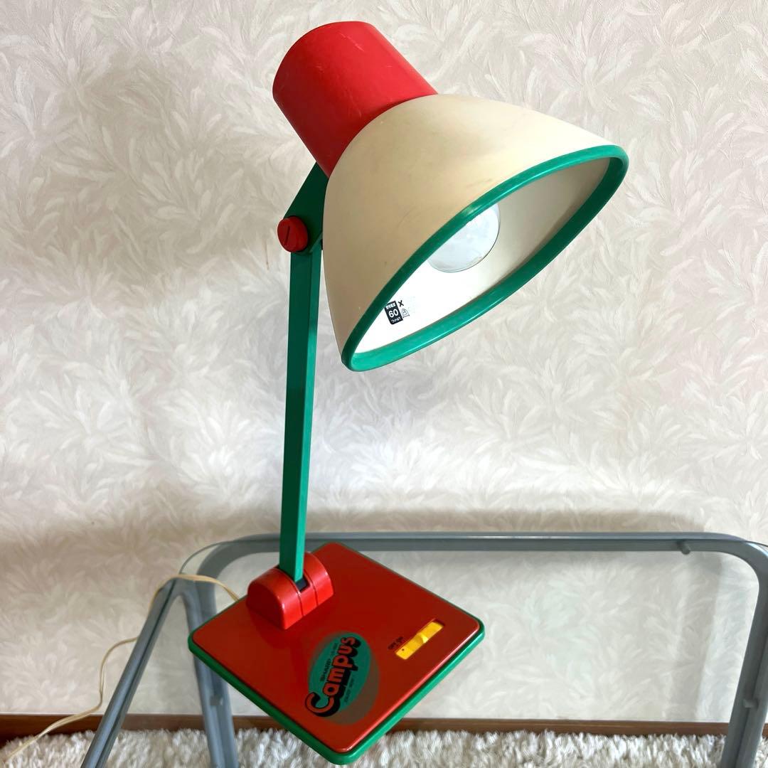 SHARP シャープ 電気スタンド 卓上ライト 昭和レトロポップ CAMPUS