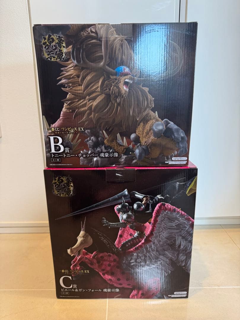 B賞チョッパー&C賞ガンフォール　フィギュア