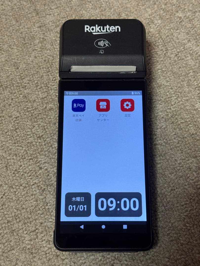 楽天ペイターミナル 中古 黒 - メルカリ