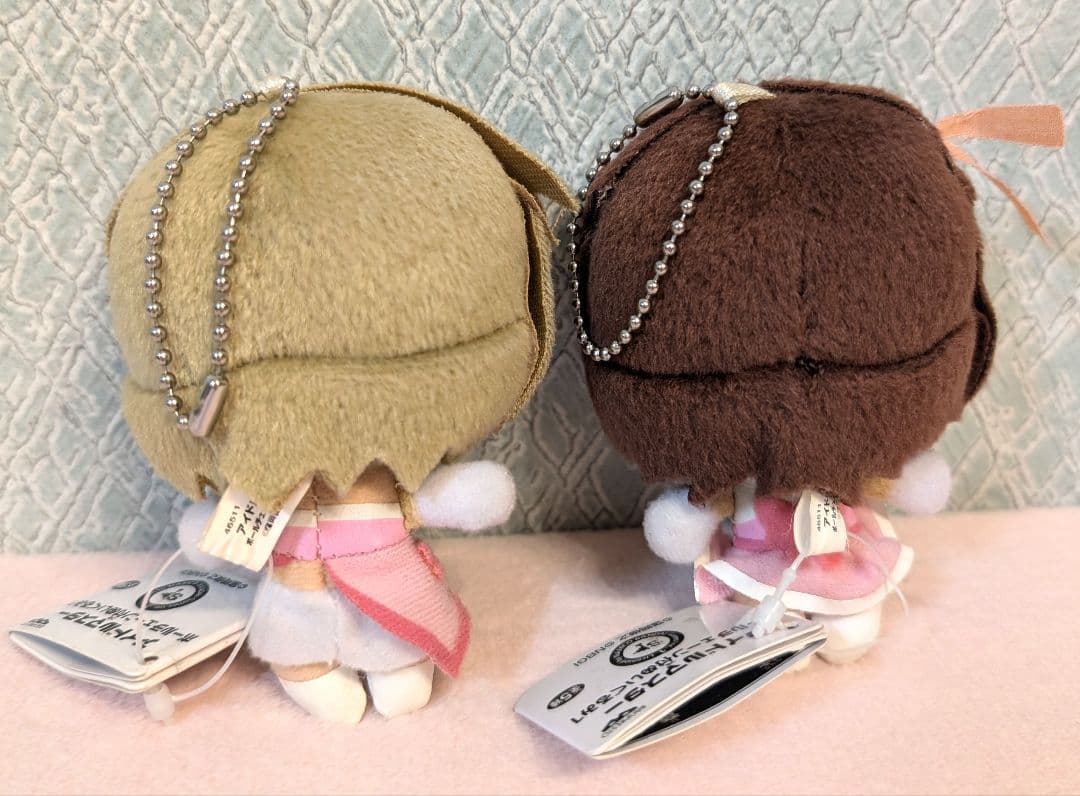 アイドルマスター ボールチェーン付ぬいぐるみ1 2体セット 天海春香 萩原雪歩