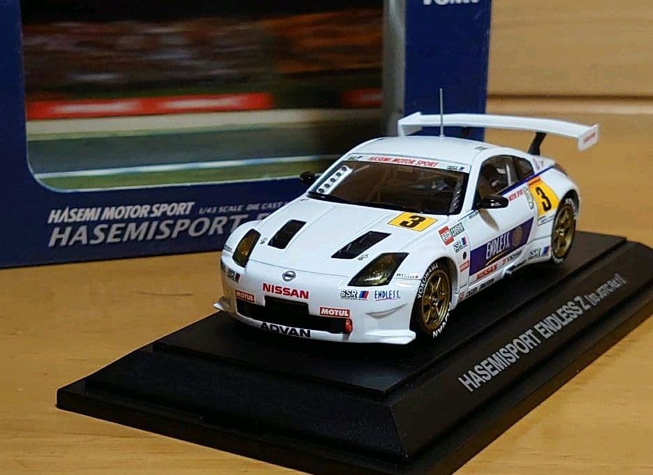 トミカエブロ エンドレスZ 2003JGTC GT300クラス優勝車ホワイト白色