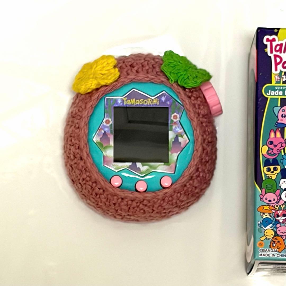 たまごっちパラダイス ジェイドフォレスト 編み物ケース 画面シート