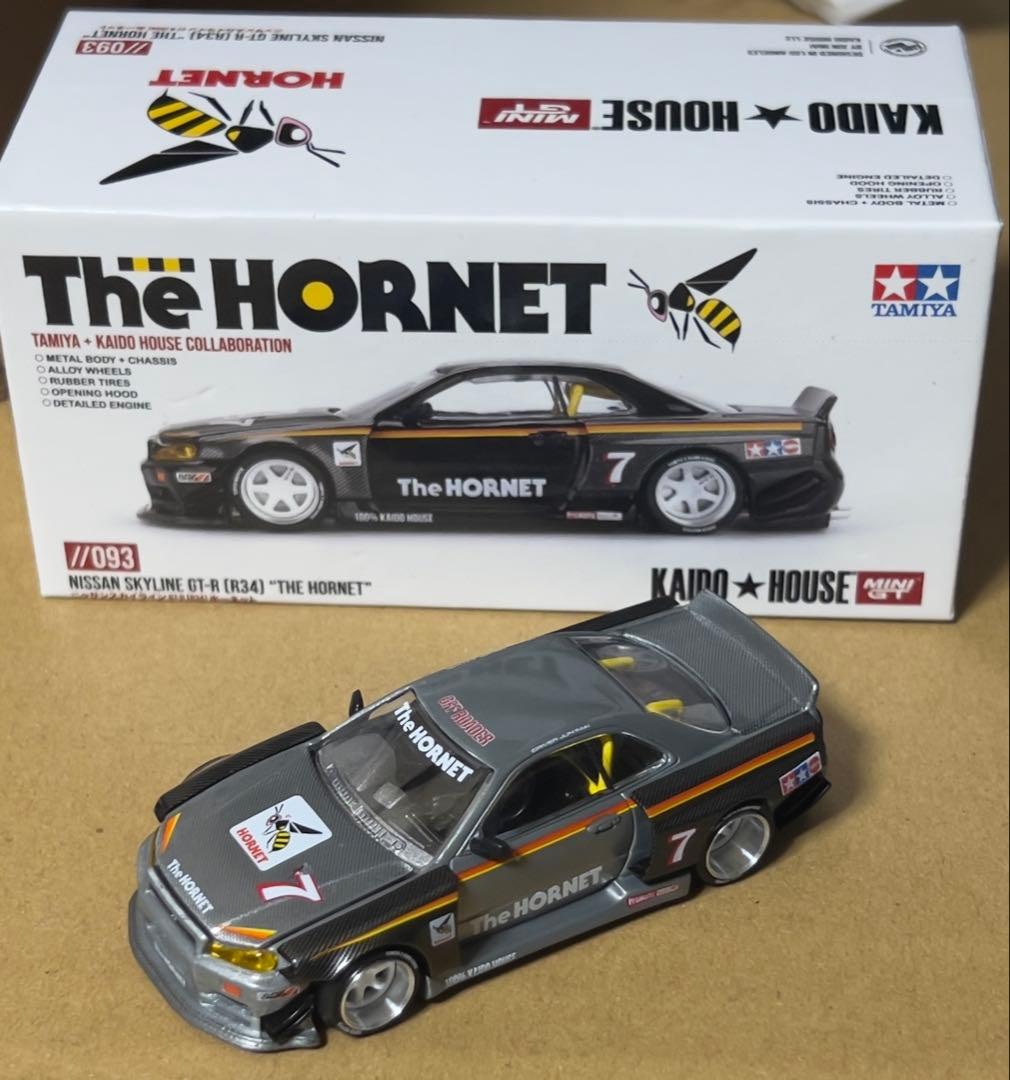 MiniGT 街道ハウス R34 The Hornet チェイス - メルカリ