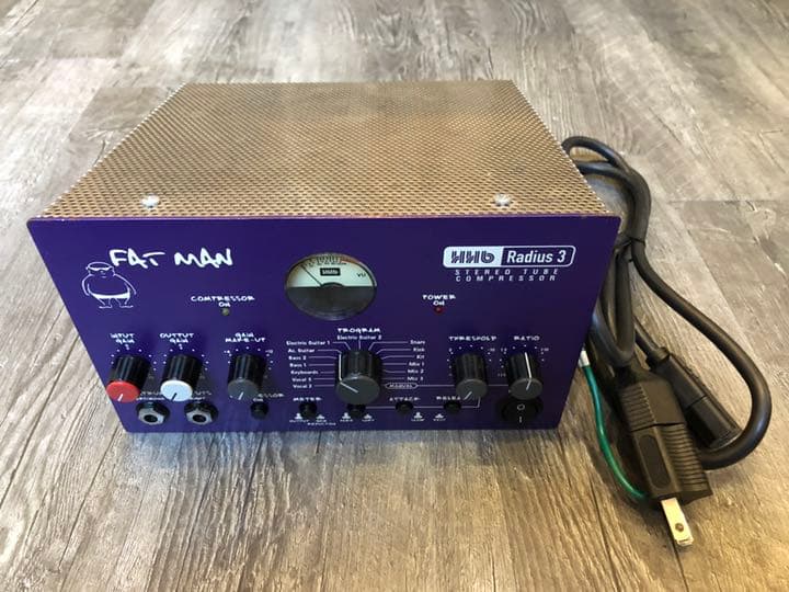 中古HHB Radius 3 FATMAN 真空管コンプレッサー - メルカリ