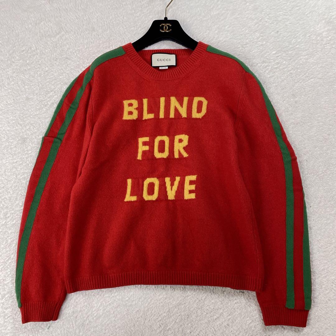 【美品・希少XL】GUCCI 長袖ニット ミケーレ期　レッド　シェリ―ライン　蜂 Gucci Knit Sweater Jumper With Tigers 'Red' 474712-X1469-6526