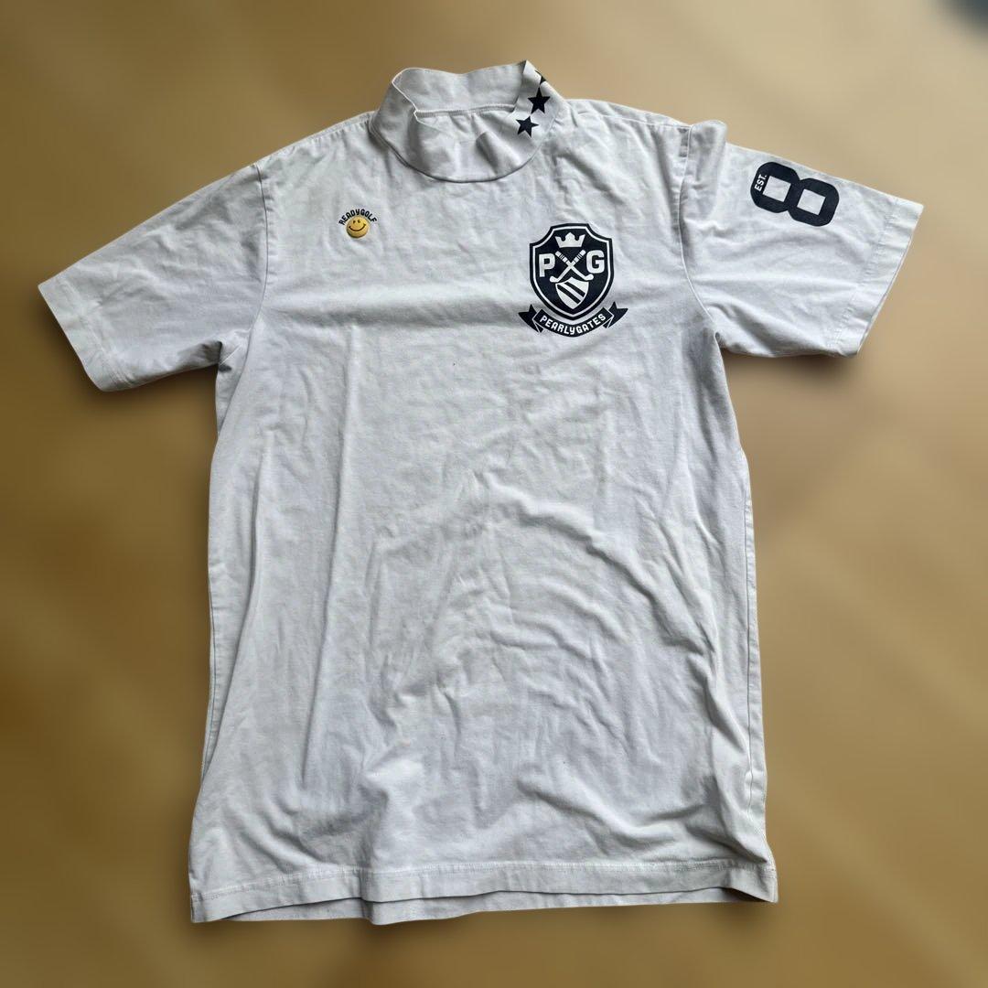 PEARLY GATES ポロシャツ サイズ5 ホワイト - メルカリ