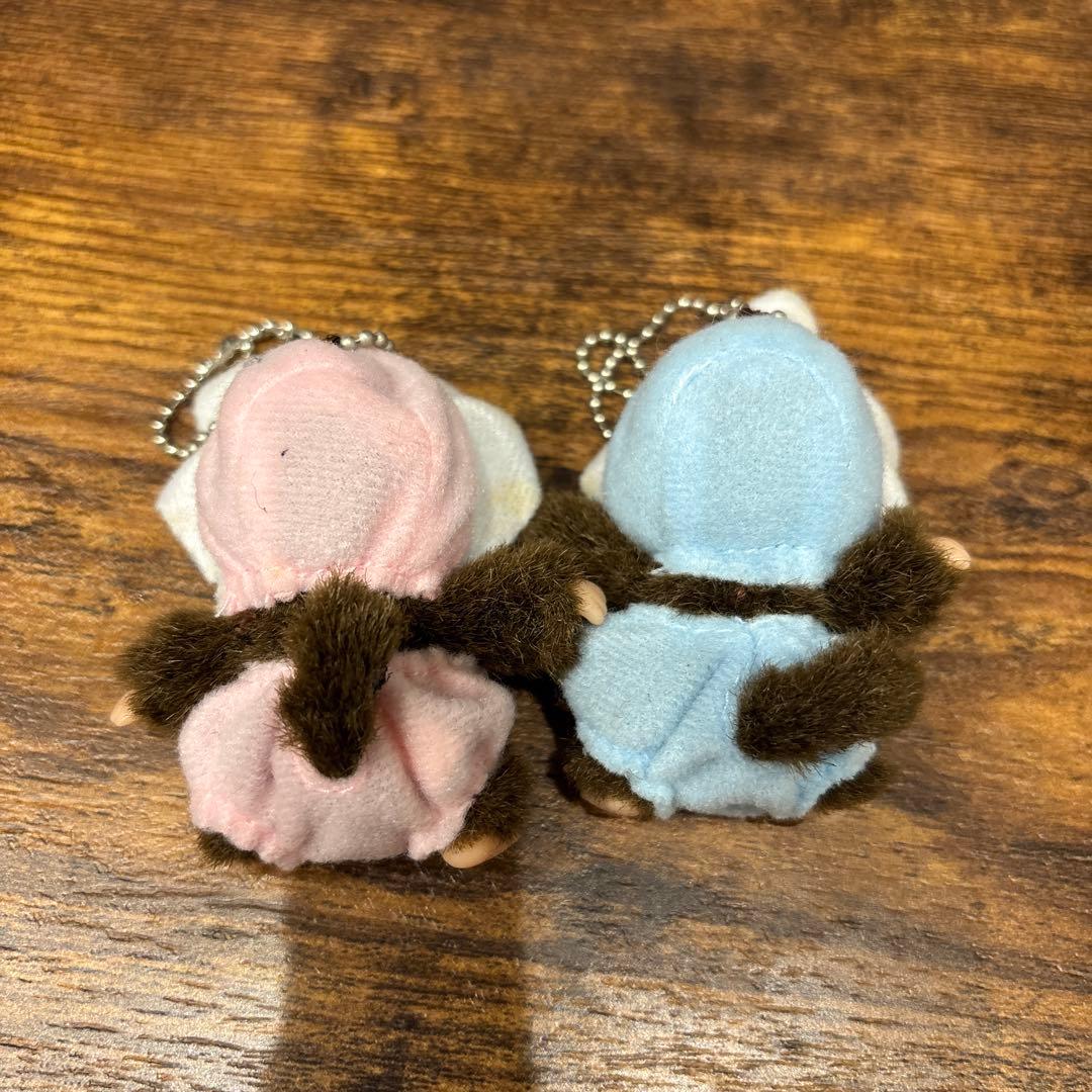 ベビチッチ モンチッチ キーホルダー ぬいぐるみ レトロ - メルカリ