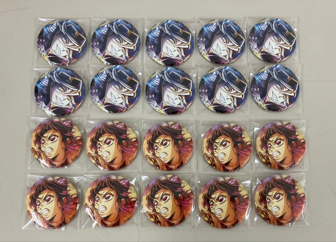 鬼滅の刃 無限城編 第一章 第4弾キービジュアル 缶バッジセット しのぶ 童磨 鬼滅の刃 無限城編 第一章 猗窩座再来 第4弾 キービジュアル 缶バッジ