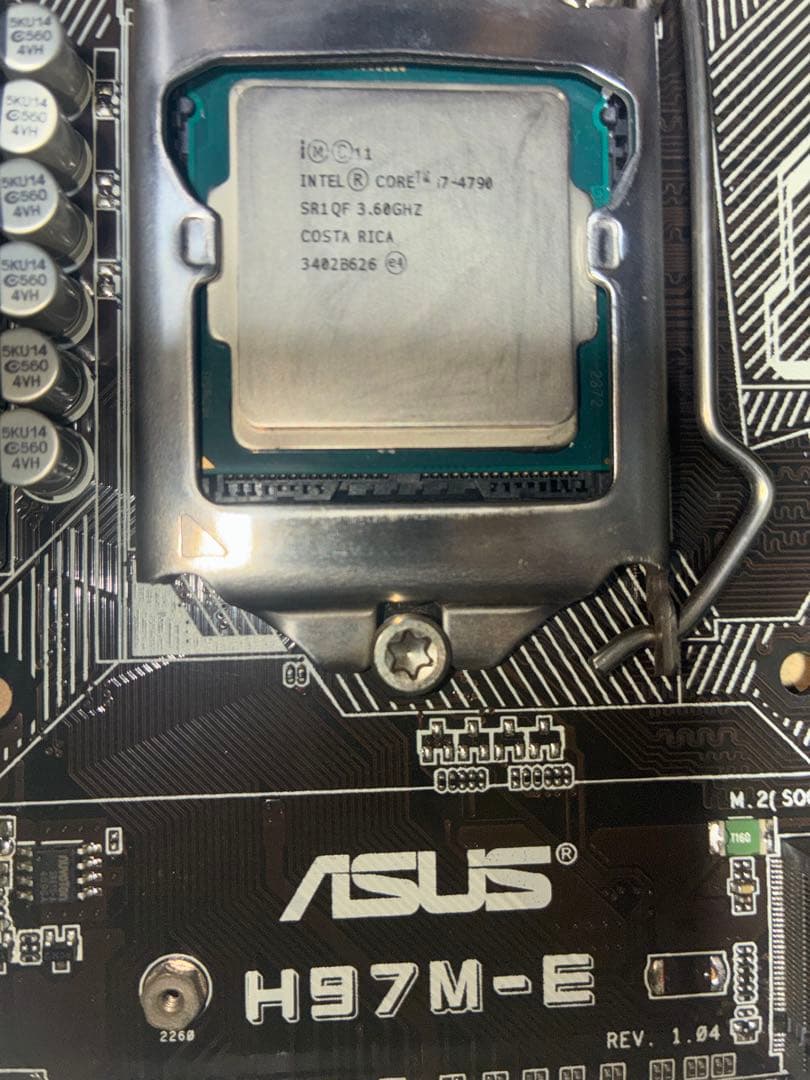 ジャンク ASUS H97M-E マザーボード Intel i7-4790 ジャンク ASUS H97M-E マザーボード Intel i7-4790 - メルカリ