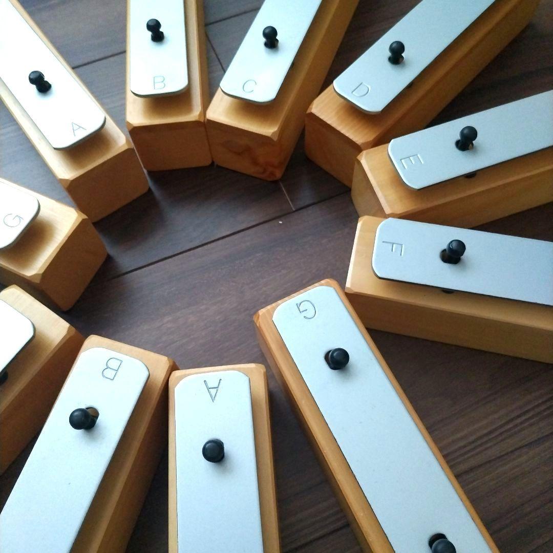 KAWAI ニコルの森 音つみき グロッケン 鉄琴木琴 11音