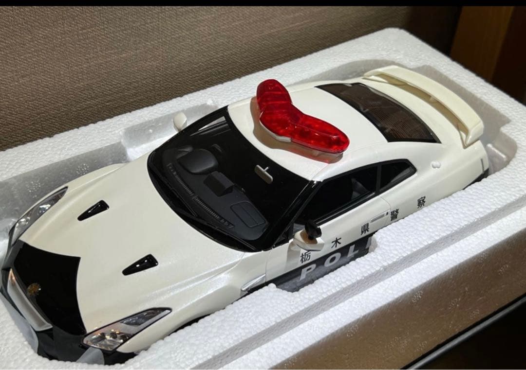 新品　レイズRai's  1/18 R35GT-R 栃木県警高速警察隊