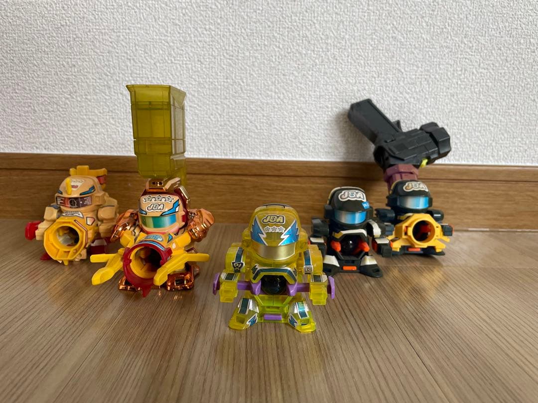 ビーダマン JBAプロト01,03・攻略王スペシャルII,III パーツ付き