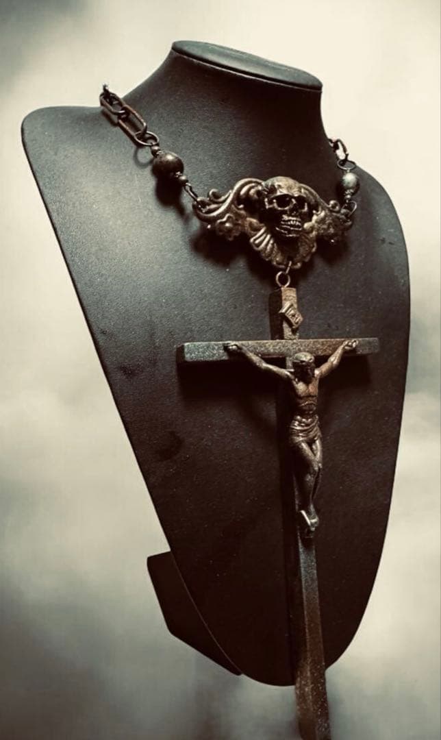 ☆1点物☆ジャンポールゴルチエ☆アンティークスカルゴシックDX