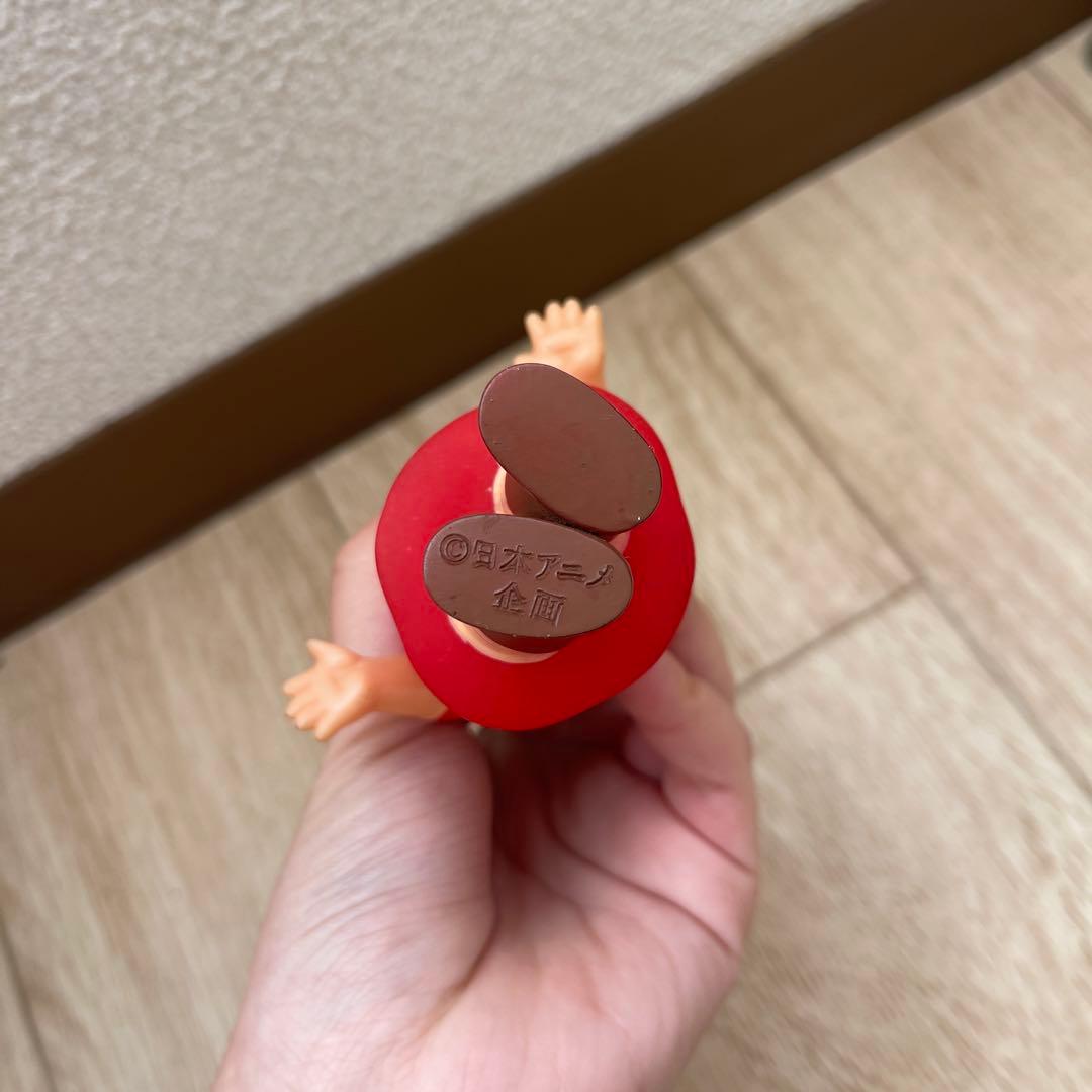 希少レア 当時物 草原の少女ローラ フィギュア ソフビ レトロ 日本