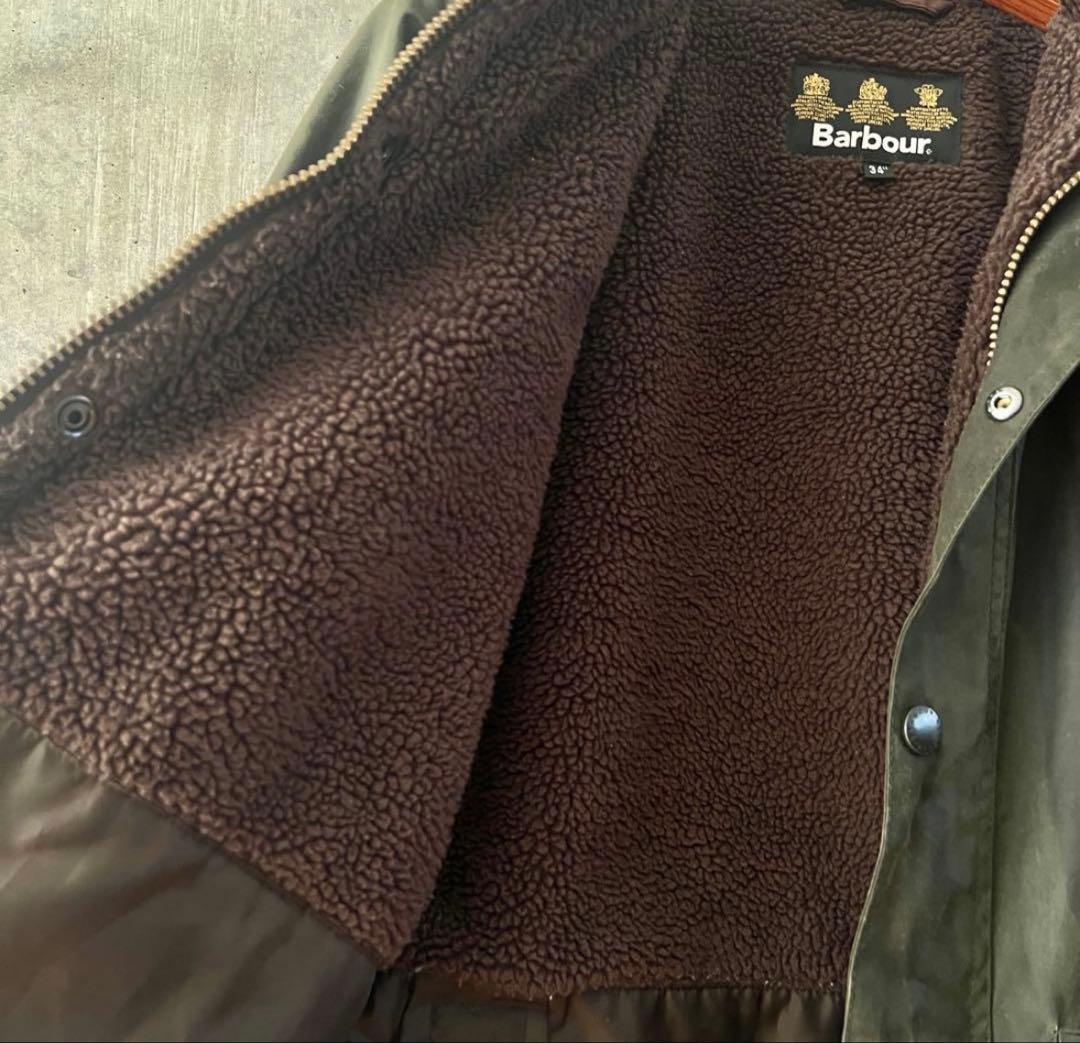 裏ボア 希少モデル Barbour BEDALE 34 Wax カーキ セージ - メルカリ