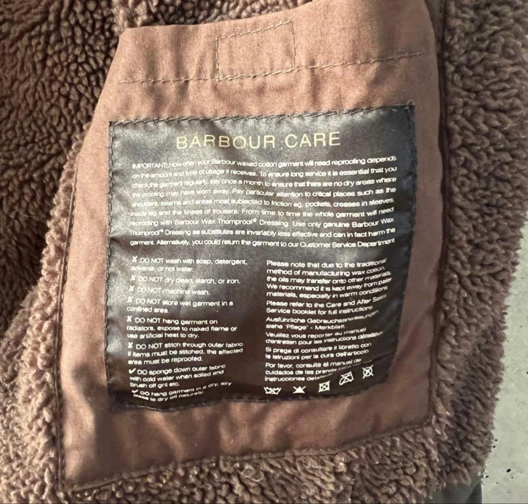 裏ボア 希少モデル Barbour BEDALE 34 Wax カーキ セージ - メルカリ