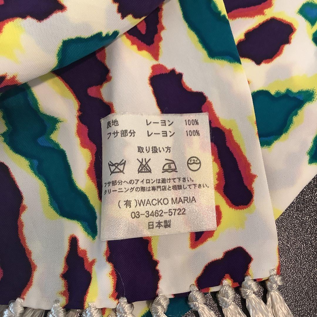 ワコマリア ストール レオパード マフラー WACKOMARIA - メルカリ