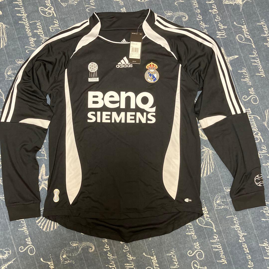 06-07 レアルマドリード グティ ユニフォーム アウェイ 長袖 XLサイズ