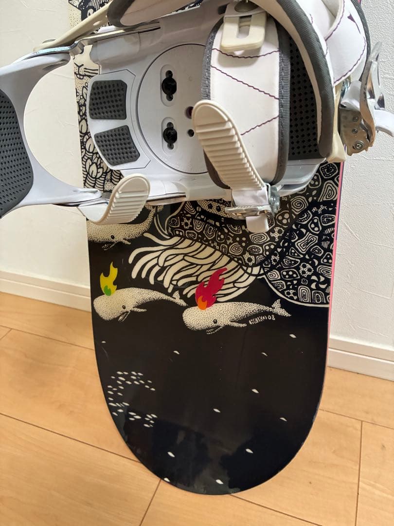 SALOMON LILY スノーボード板 139cm ビンディングセット - メルカリ