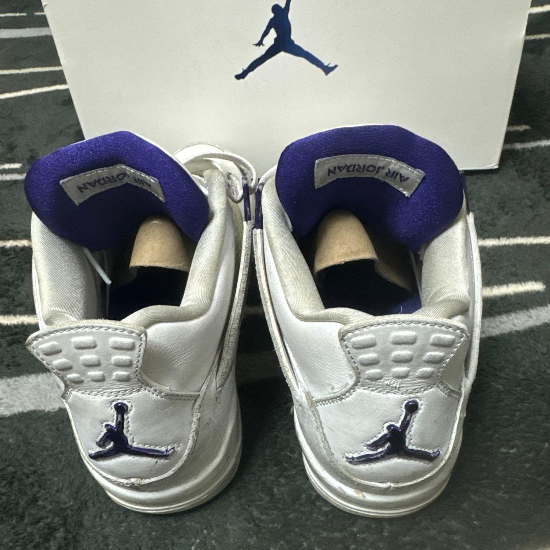 Air Jordan 4 メタリックパープル　26.5cm