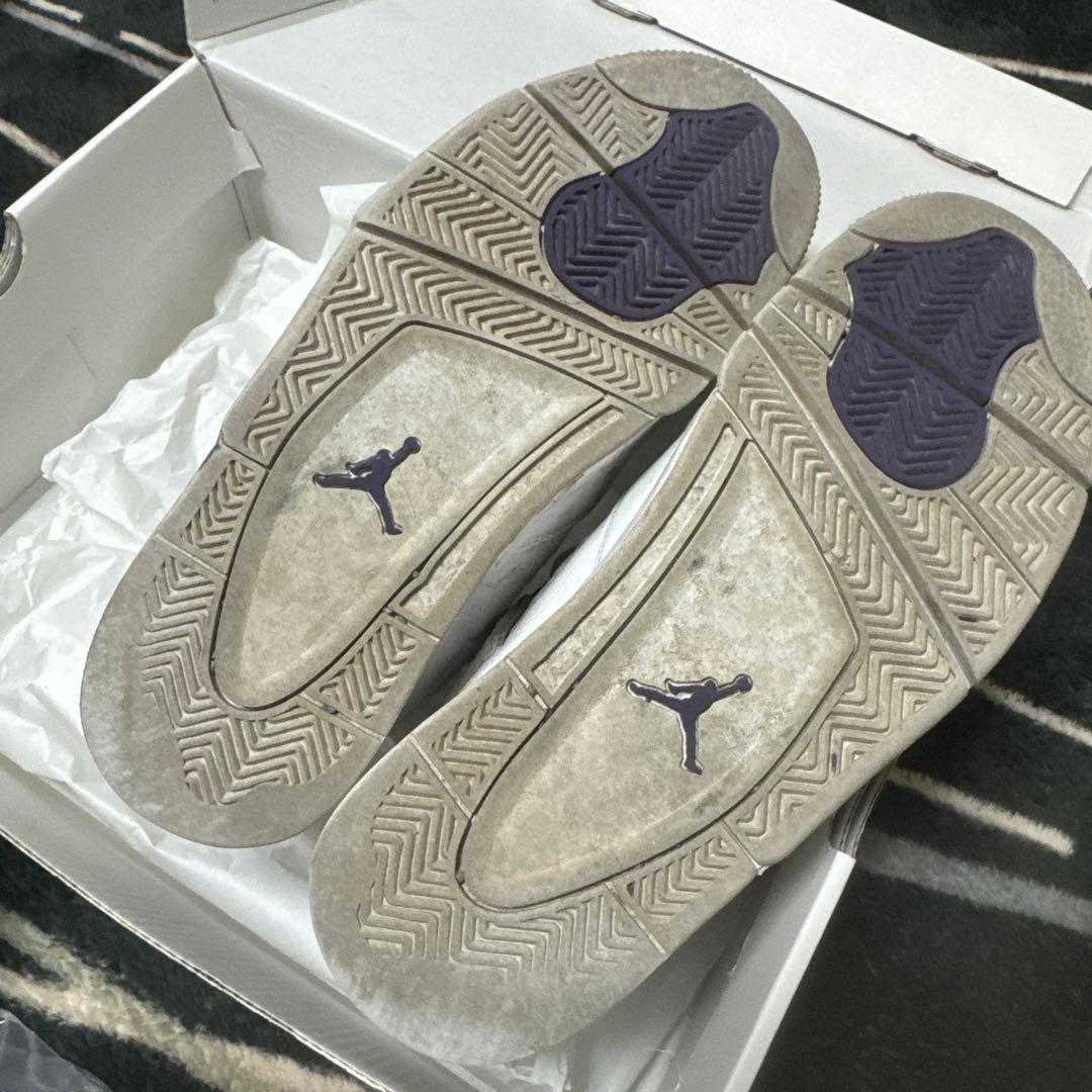Air Jordan 4 メタリックパープル　26.5cm