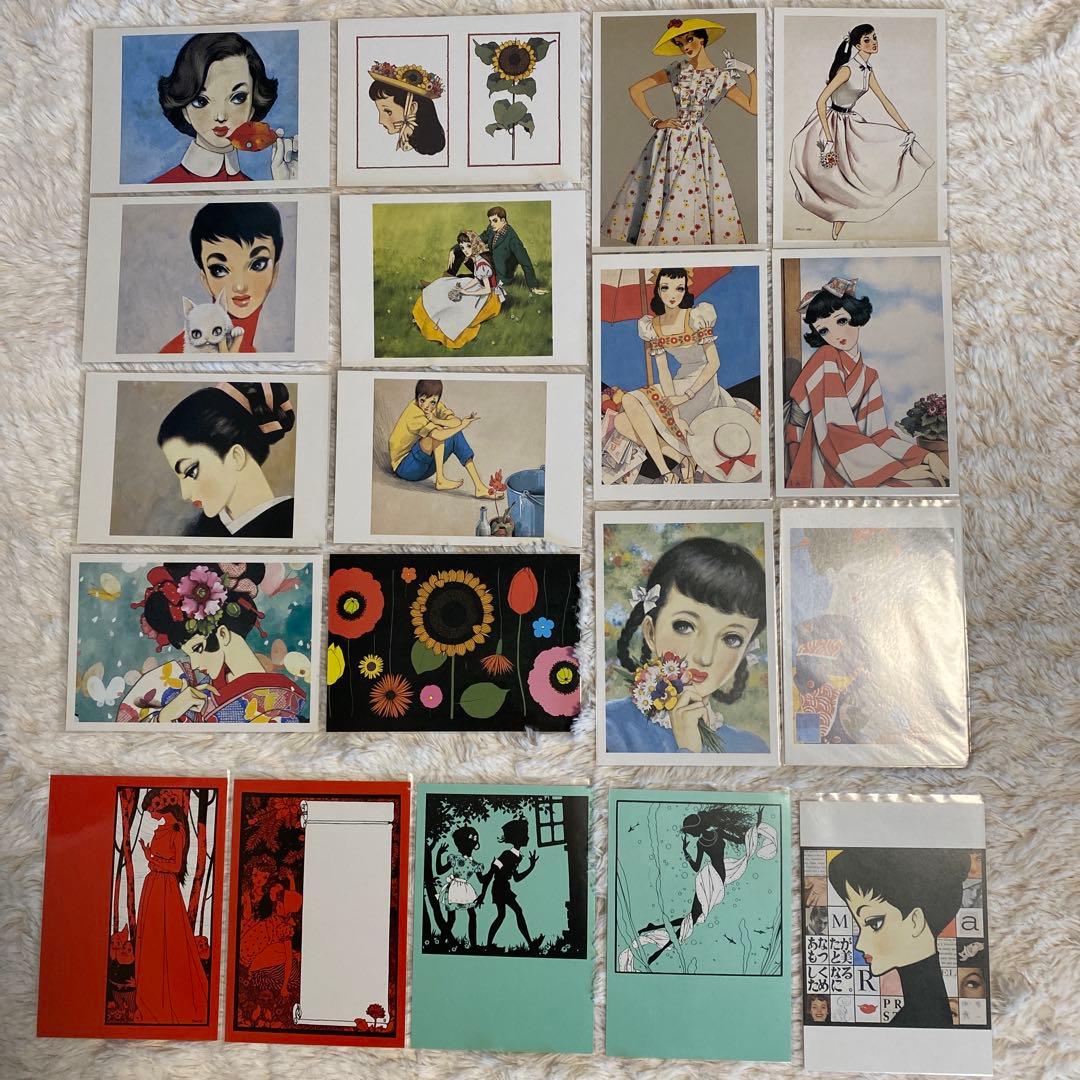 中原淳一 ポストカード 19枚セット - メルカリ