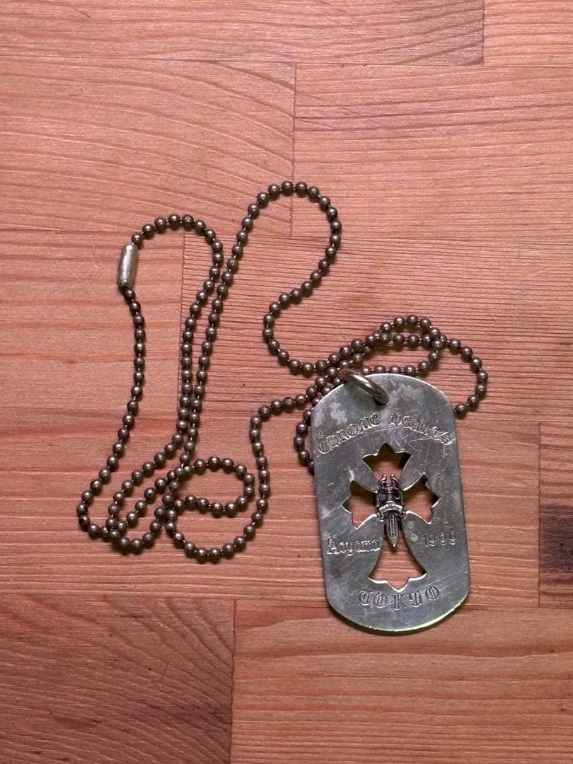 クロムハーツ　青山オープン記念限定ドッグタグ CHROME HEARTS クロムハーツ ドッグタグ DOG TAG AOYAMA 20TH CH 青山