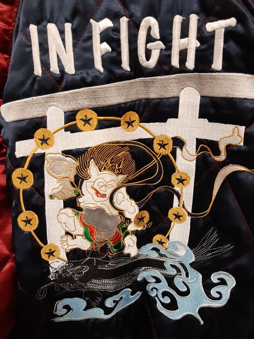 鹿島アントラーズ スカジャン インファイト - メルカリ