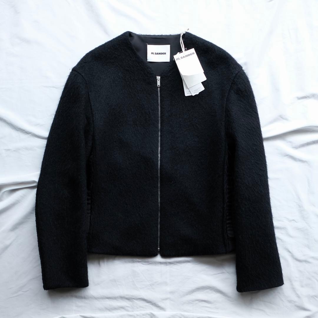 25SS JIL SANDER 25AW ウールモヘア カーディガン ジャケット JIL