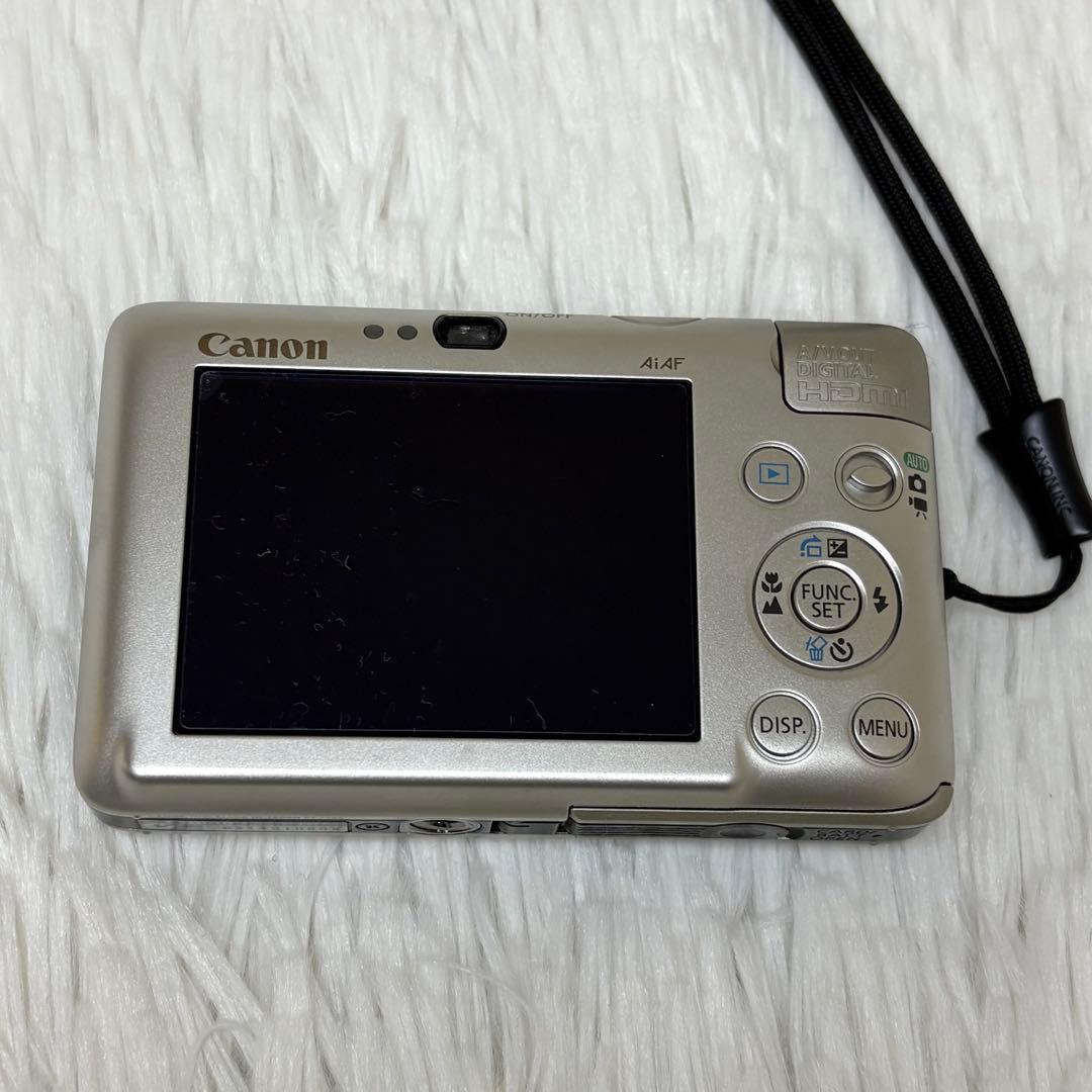 Canon カメラ IXY 210IS PC1353 シルバー コンデジ 訳あり - メルカリ