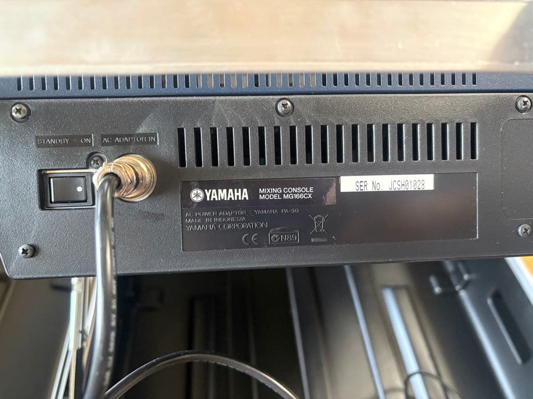 YAMAHA MG166CX 16chミキサー SKBケース付き - メルカリ