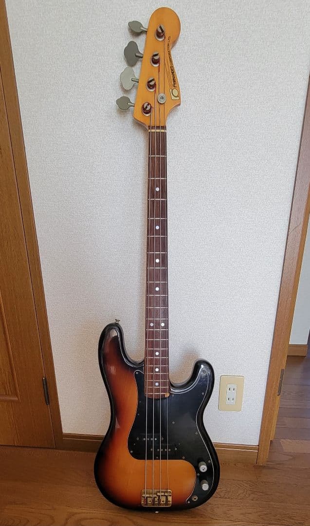 FERNANDES フェルナンデス 石ロゴ エレキベース サンバースト プレベ