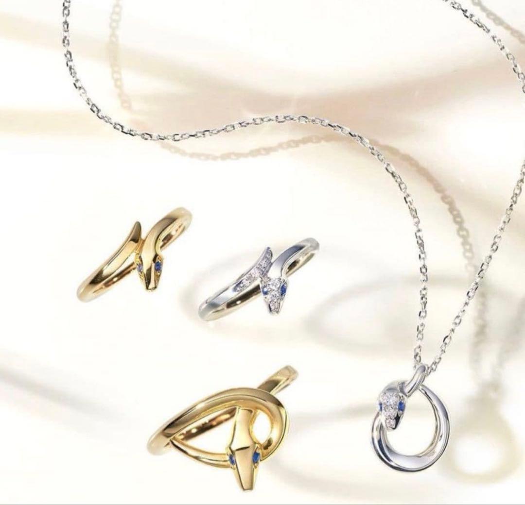 スタージュエリー PYTHON KNOT ピンキーリング プラチナ 4号 - メルカリ